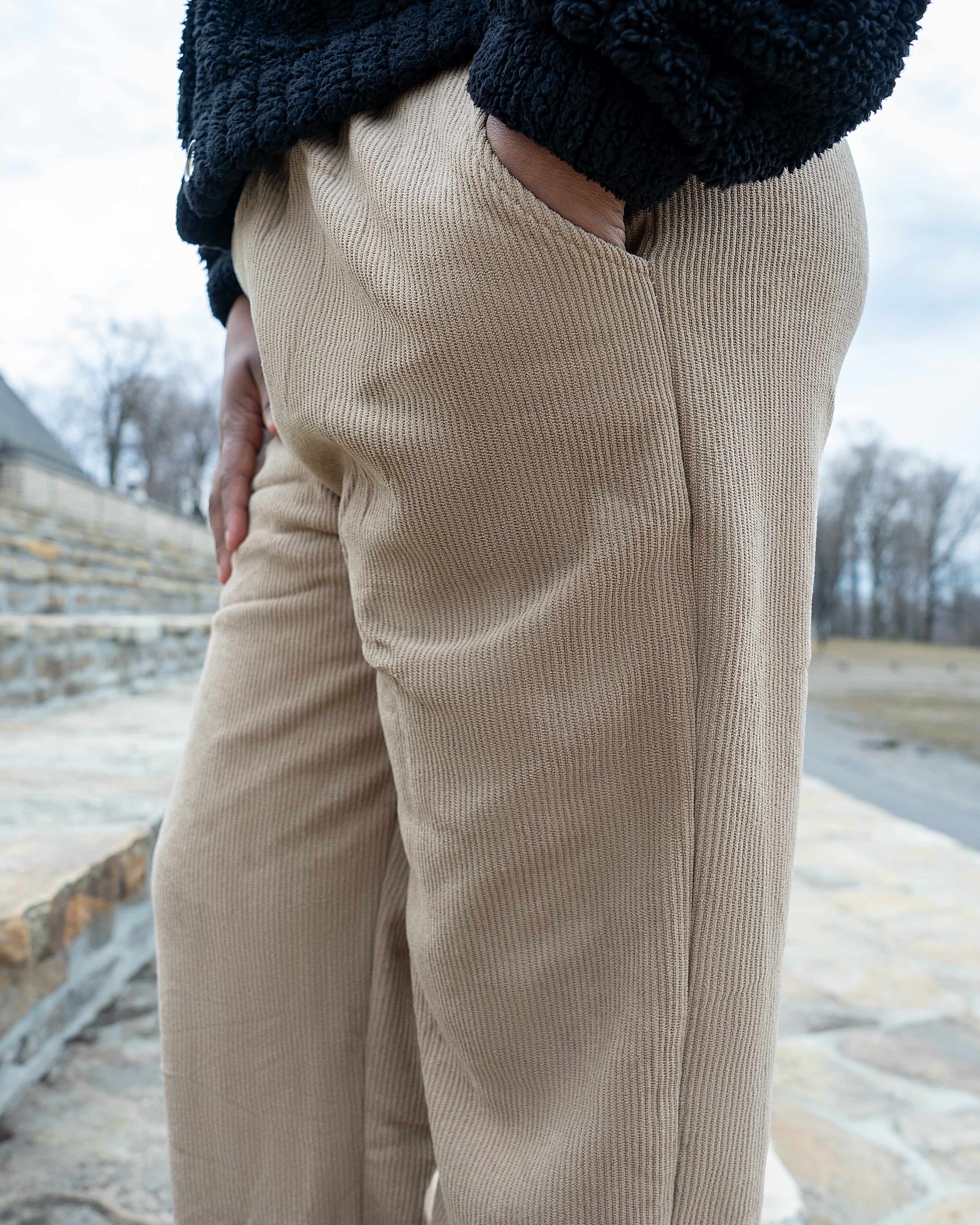 Lunoor - Pantalon Minimal