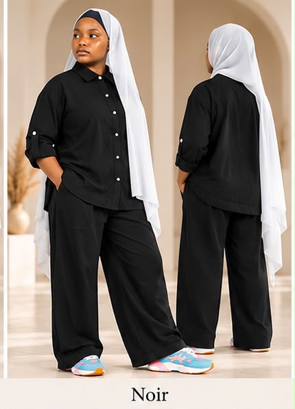 Ensemble Élan Lunøør, coloris noir