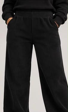 Pantalon en velours côtelé doublé polaire Lunøør, photo 4